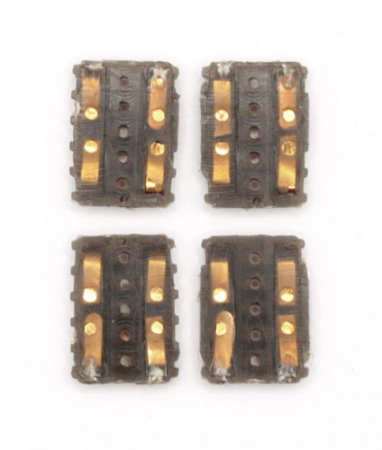 Track connector for flex track brown
